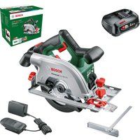 Bosch UNIVERSALCIRC 18V-53 P4A 18v Cordless Circular Saw 160mm 2 x 2.5ah Li-ion Charger No Case
