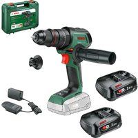 Bosch ADVANCEDIMPACT 18V-80 P4A 18v Cordless Combi Drill 2 x 2.5ah Li-ion Charger Case