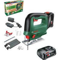 Bosch UNIVERSALSAW 18V-100 P4A 18v Cordless Jigsaw 2 x 2ah Li-ion Charger No Case