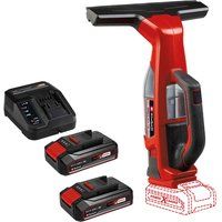 Einhell BRILLIANTO 18v Cordless Window Vacuum Cleaner 2 x 2.5ah Li-ion Charger