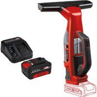 Einhell BRILLIANTO 18v Cordless Window Vacuum Cleaner 1 x 4ah Li-ion Charger