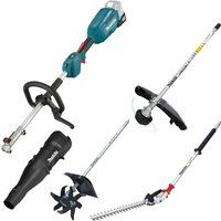 Makita DUX18 18v LXT Cordless Brushless Split Shaft Garden Multi Tool Set No Batteries No Charger