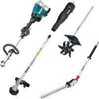 Makita DUX60 Twin 18v LXT Cordless Brushless Split Shaft Garden Multi Tool Set No Batteries No Charger