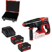 Einhell TE-HD 18/20 Li 18v Cordless SDS Plus Drill 2 x 4ah Li-ion Charger Case