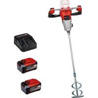 Einhell TP-MX 18-2 Li BL 18v Cordless Brushless Paddle Mixer 2 x 5.2ah Li-ion Charger No Case