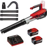 Einhell GP-LB 18/200 Li E GK 18v Cordless Leaf Blower and Gutter Cleaning Kit 2 x 5.2ah Li-ion Charger