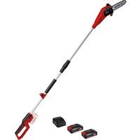 Einhell GC-LC 18/20 Li T 18v Cordless Pole Tree Pruner 200mm 2 x 2.5ah Li-ion Charger