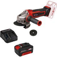 Einhell TE-AG 18/115 Q Li 18v Cordless Quick Fix Angle Grinder 115mm 1 x 4ah Li-ion Battery Charger No Case