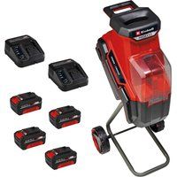 Einhell REDAXXO 36/25 36v Cordless Garden Shredder 4 x 4ah Li-ion Charger