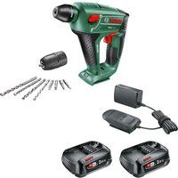 Bosch UNEO MAXX 18 LI P4A 18v Cordless Rotary Hammer Drill 2 x 2ah Li-ion Charger No Case