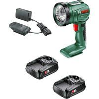Bosch UNIVERSALLAMP P4A 18v Cordless Worklight 2 x 1.5ah Li-ion Charger No Case