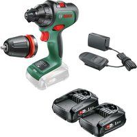 Bosch ADVANCEDDRILL P4A 18v Cordless Drill Driver 2 x 1.5ah Li-ion Charger No Case