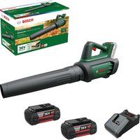 Bosch ADVANCEDLEAFBLOWER 36V-750 Brushless Garden Leaf Blower 2 x 6ah Li-ion Charger