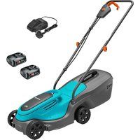 Gardena POWERMAX 30 P4A 18v Cordless Rotary Lawnmower 300mm 2 x 2.5ah Li-ion Charger