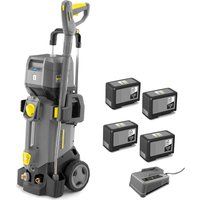 Karcher HD 4/11 C BP Professional 36v Cordless Pressure Washer 150 Bar 4 x 7.5ah Li-ion Charger