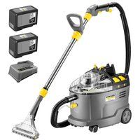 Karcher PUZZI 9/1 BP ADV Professional 36v Cordless Carpet Cleaner 2 x 6ah Li-ion Charger