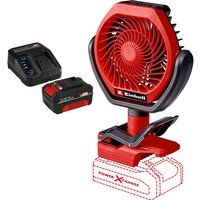 Einhell GC-CF 18/110 Li 18v Cordless Brushless Air Fan 1 x 4ah Li-ion Battery Charger