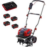 Einhell Professional GP-CR 36/45 Li E BL 36v Cordless Brushless Tiller 450mm 4 x 4ah Li-ion Twin or Dual Battery Charger