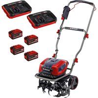 Einhell Professional GP-CR 36/45 Li E BL 36v Cordless Brushless Tiller 450mm 4 x 6ah Li-ion Twin or Dual Battery Charger