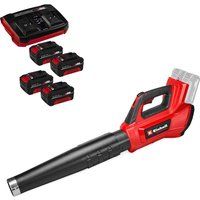 Einhell Professional GP-LB 36/230 Li E BL 36v Cordless Brushless Leaf Blower 4 x 4ah Li-ion Twin or Dual Battery Charger