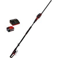 Einhell Professional GP-HH 18/50 Li T BL 18v Cordless Brushless Telescopic Hedge Trimmer 500mm 1 x 5.2ah Li-ion Battery Charger