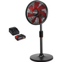 Einhell GE-CF 18/320 P Li 18v Cordless Brushless Pedestal Air Fan 1 x 2.5ah Li-ion Battery Charger