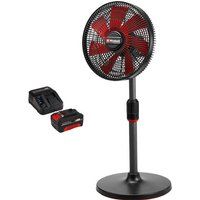 Einhell GE-CF 18/320 P Li 18v Cordless Brushless Pedestal Air Fan 1 x 4ah Li-ion Battery Charger