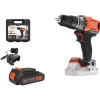 Black and Decker BCD383 18v Cordless Combi Drill 1 x 1.5ah Li-ion Battery Charger Case