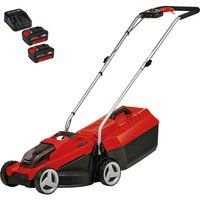 Einhell GE-CM 18/32 Li 18v Cordless Brushless Rotary Lawnmower 320mm 2 x 4ah Li-ion Charger