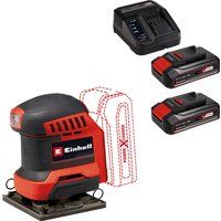 Einhell TE-OS 18/113 Li 18v Cordless 1/4 Sheet Orbital Palm Sander 2 x 2.5ah Li-ion Charger No Case