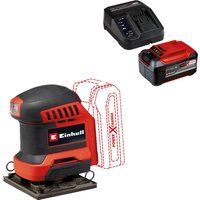 Einhell TE-OS 18/113 Li 18v Cordless 1/4 Sheet Orbital Palm Sander 1 x 5.2ah Li-ion Charger No Case