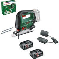 Bosch ADVANCEDSAW 18V-140 P4A 18v Cordless Jigsaw 2 x 2.5ah Li-ion Charger No Case