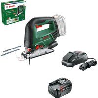 Bosch ADVANCEDSAW 18V-140 P4A 18v Cordless Jigsaw 1 x 6ah Li-ion Charger No Case