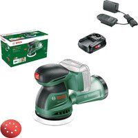 Bosch EASYORBIT 18V-10 P4A 18v Cordless Disc Sander 125mm 1 x 1.5ah Li-ion Battery Charger No Case