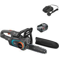 Gardena POWERSAW 250 P4A 18v Cordless Chainsaw 250mm 1 x 6ah Li-ion Charger
