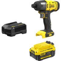 Stanley Fatmax V20 SFMCF800 18v Cordless Impact Driver 1 x 4ah Li-ion Battery Charger No Case