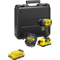 Stanley Fatmax V20 SFMCF810 18v Cordless Brushless Impact Driver 2 x 2ah Li-ion Battery Charger Case