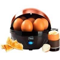 Neo Copper Electric Egg Cooker Boiler Poacher & Steamer Fits 7 Eggs