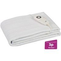 Neo Electric Heated Blanket Throw Dual Control Mattress Under Bed Cover (Single)