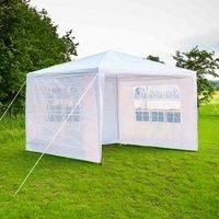 Neo 3X3M Event Gazebo Canopy Cover Outdoor Waterproof Garden Party Tent Marquee