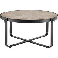 Coffee Side End Table Sofa Living Room Wooden Metal Bedside Furniture Round Tea