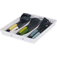 Plastic Kitchen Cutlery Tray Organiser Rack Holder Drawer Insert Tidy Storage