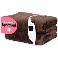 Electric Blanket Heated Under Blanket Cosy Over Throw Warmer Single Double King