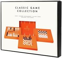 Compendium of classic games in luxury vegan leather