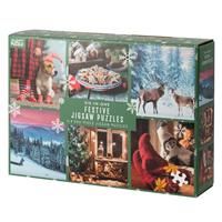 Professor Puzzle Six In One Festive Jigsaw Puzzles