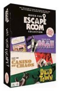 Quick-Fire Escape Room Collection | 3 Thrilling Scenarios | Puzzle Games | Great for Family Game Night