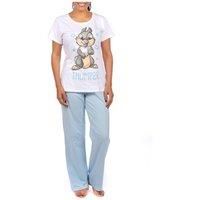 Disney Womens Thumper Pyjamas Blue Size Large