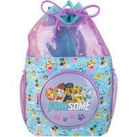 Paw Patrol Backpack Kids Girls School Bag Rucksack Drawstring Purple Childrens