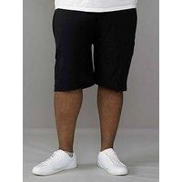 D555 Mens Cargo Shorts Jersey Casual Wear Elasticated Drawstring Pockets 1XL-8XL