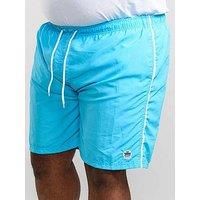 D555 New Full Length Swimming Shorts (Yarrow) in Blue, 6XL